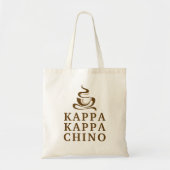Coffee Life Funny Kappa Kappa Chino トートバッグ (正面)