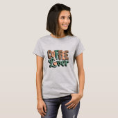 Coffee Life Line" Funny Coffee Lover T-Shirt for Tシャツ (正面フル)