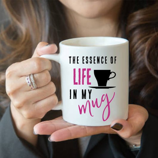 Coffee Life Quote  Mug コーヒーマグカップ