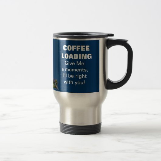 COFFEE LOADING マグカップ 桜のユーモア (右)