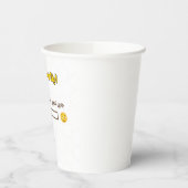 Coffee Loading Paper Cup – Funny Design 紙コップ (左)