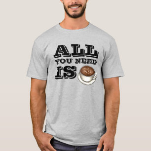 Coffee (Love)シアトルラテティー Tシャツ