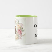 Coffee & Love  ツートーンマグカップ (中央)