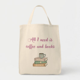 Coffee love book lover bag トートバッグ