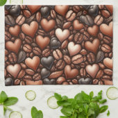 Coffee Lover キッチンタオル (折り畳み)