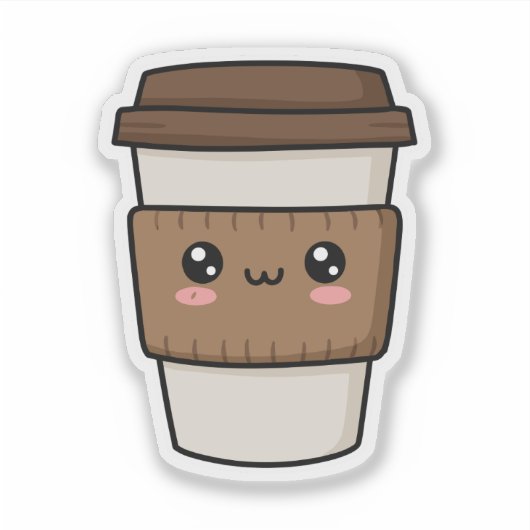 Coffee lover  シール (正面)