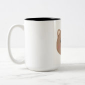 Coffee Lover Bear Mug ツートーンマグカップ (左)