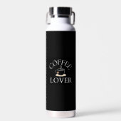 Coffee Lover Co-worker or Birthday Gift ウォーターボトル (正面)