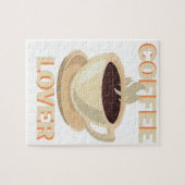 Coffee Lover – Cute & Cozy for Caffeine Fans ジグソーパズル (横)
