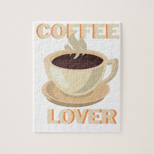 Coffee Lover – Cute & Cozy for Caffeine Fans ジグソーパズル (縦)