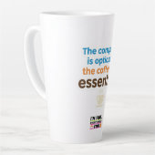 Coffee Lover Daily Ritual Sticker カフェラテマグ (左アングル)