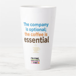 Coffee Lover Daily Ritual Sticker カフェラテマグ