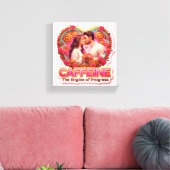 Coffee Lover Daily Ritual Sticker キャンバスプリント (インサイチュ (リビング))