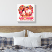 Coffee Lover Daily Ritual Sticker キャンバスプリント (インサイチュ (寝室))