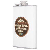 Coffee Lover Daily Ritual Sticker フラスク (左)