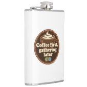 Coffee Lover Daily Ritual Sticker フラスク (右)