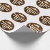 Coffee Lover Daily Ritual Sticker ラッピングペーパー (角)