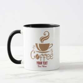 Coffee Lover Design – Minimal Coffee Cup Graphic マグカップ