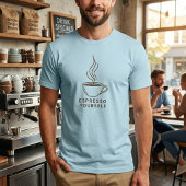Coffee Lover Espresso Cup Graphic Shirt Tシャツ