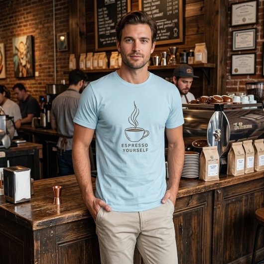 Coffee Lover Espresso Cup Graphic Shirt Tシャツ