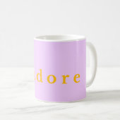 Coffee Lover Gift Mug for Daily Coffee Drinkers コーヒーマグカップ (正面右)