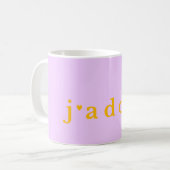 Coffee Lover Gift Mug for Daily Coffee Drinkers コーヒーマグカップ (正面左)