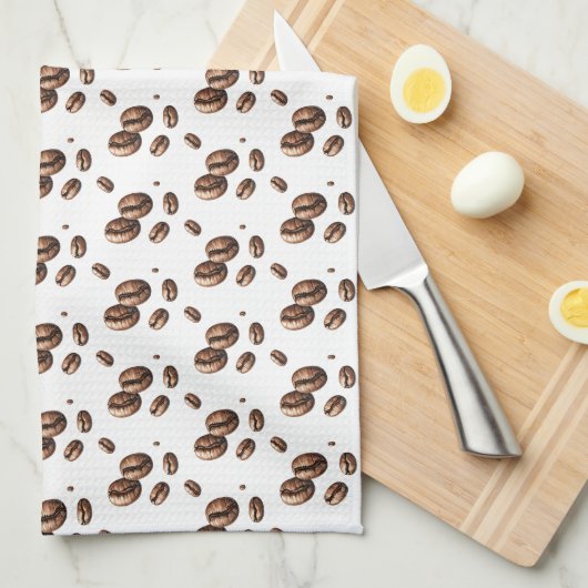 Coffee Lover Gifts Kitchen Towel キッチンタオル (四つ折り)