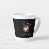 Coffee Lover, Home, Office & Gift Giving カフェラテマグ (右アングル)