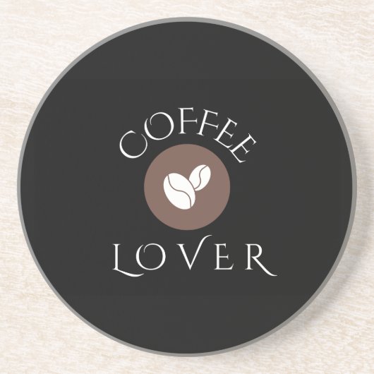 Coffee Lover, Home, Office & Gift Giving コースター (正面)