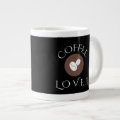 Coffee Lover, Home, Office & Gift Giving ジャンボコーヒーマグカップ (正面右)