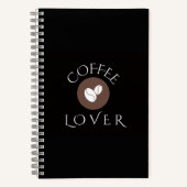Coffee Lover, Home, Office & Gift Giving ノートブック (正面)