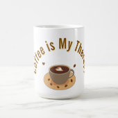 Coffee Lover Mug | Cute Coffee Cup Design | Gift f モーフィングマグカップ (中央)