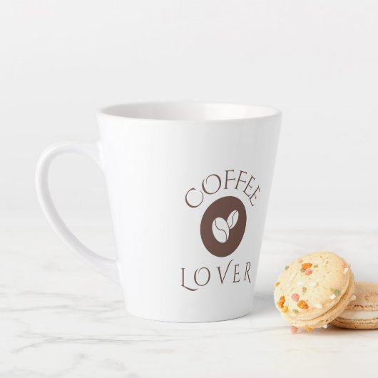 Coffee Lover Throw Pillow – Cozy Home Décor Gift カフェラテマグ (インサイチュ)