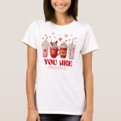 Coffee Lover Valentines Day Tシャツ (正面)