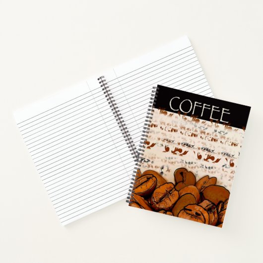 Coffee lovers journal ノートブック (内部)
