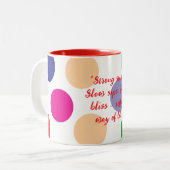 Coffee Lovers Mug ツートーンマグカップ (正面左)