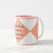 Coffee Lovers Mug ツートーンマグカップ (正面右)