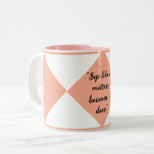 Coffee Lovers Mug ツートーンマグカップ (正面左)