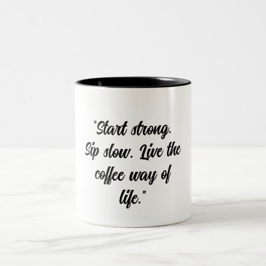 Coffee Lovers Mug ツートーンマグカップ (中央)