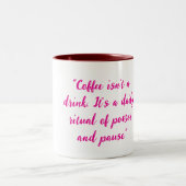 Coffee Lovers Mug ツートーンマグカップ (中央)