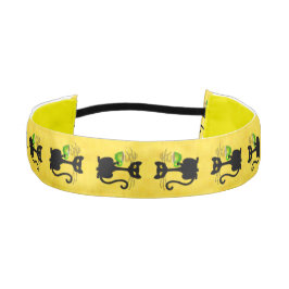 Coffee Loving Cat 1.5インチ – ヘッドバンド