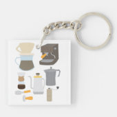 Coffee Maker Tools キーホルダー (裏面)