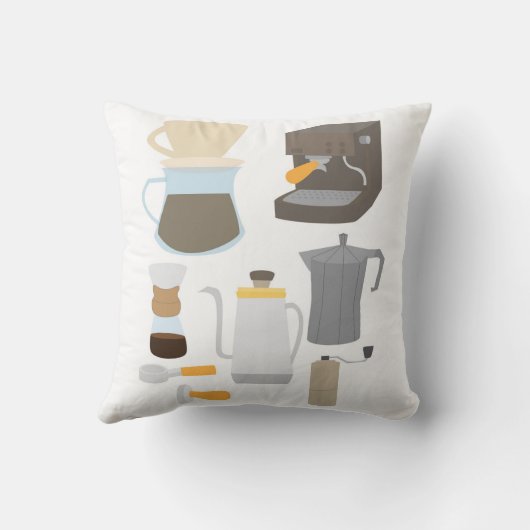 Coffee Maker Tools クッション (裏面)