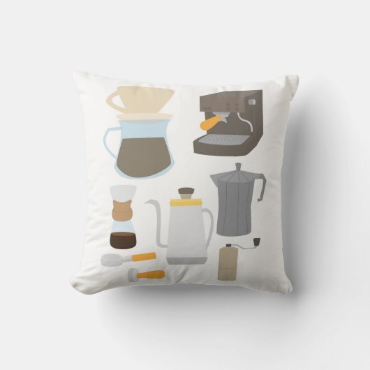 Coffee Maker Tools クッション (正面)