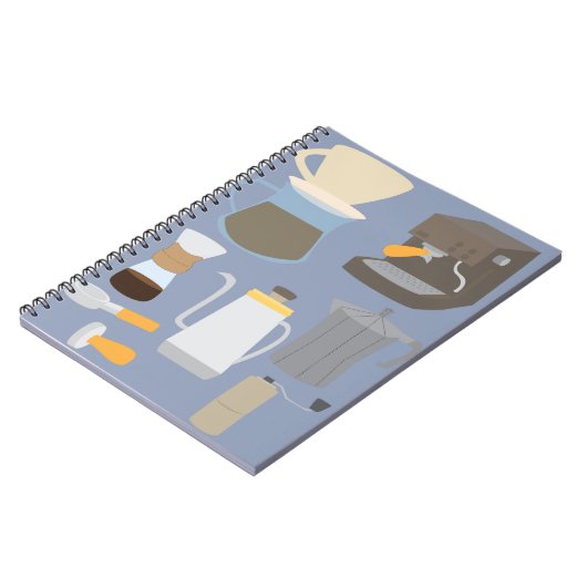 Coffee Maker Tools ノートブック (左側)