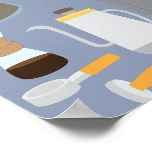 Coffee Maker Tools ポスター (角)