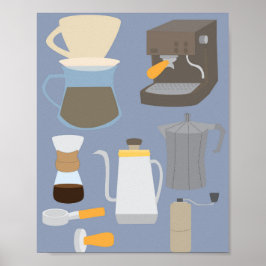 Coffee Maker Tools ポスター