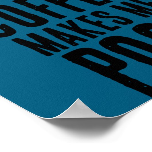 Coffee Makes Me Op ポスター (角)