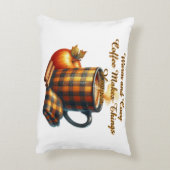 Coffee Makes Things Happen アクセントクッション (裏面(縦))