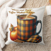 Coffee Makes Things Happen クッション (ブランケット)